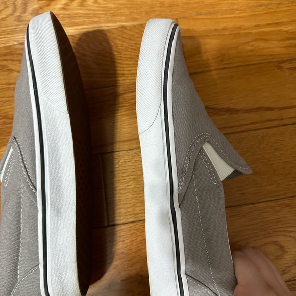 Women’s Gray Slip On Vans Size 7.5 - Picture 12 of 15